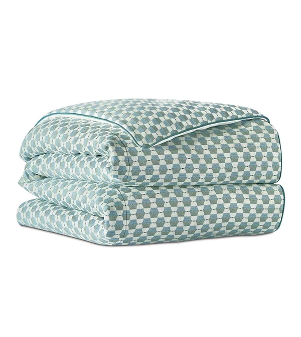 Palms Geometric Comforter