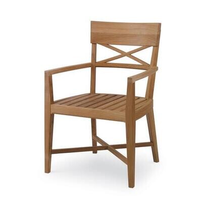 Outdoor Teak Dining Arm Chair