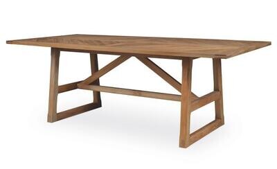 Outdoor Teak Rectangular Dining Table