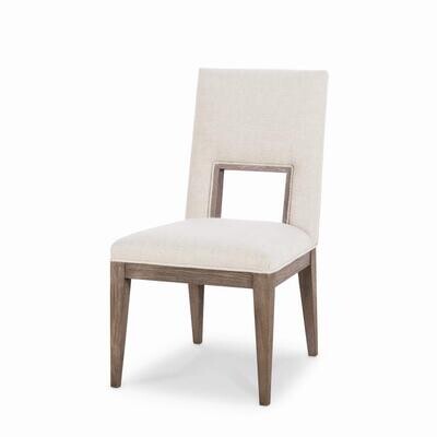 Upholstered Dining Side Chair - Timber Grey Finish