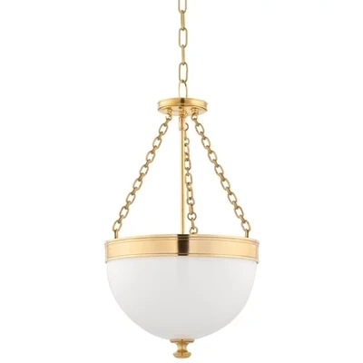 Barrington 3-Light Pendant - 14" W