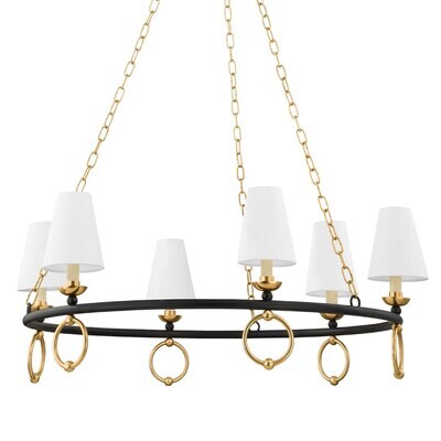 Haverford 6-Light Chandelier - 36.50" W