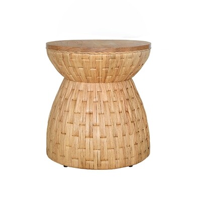 Round Hyacinth Side Table