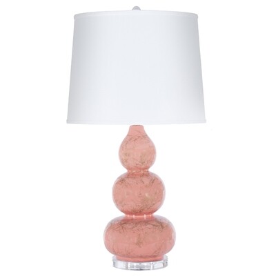 Curvaceous Coral Table Lamp