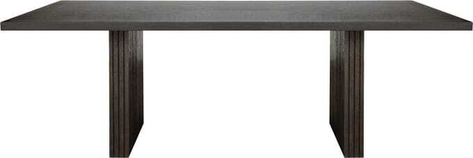 86" Rectangular Espresso Dining Table
