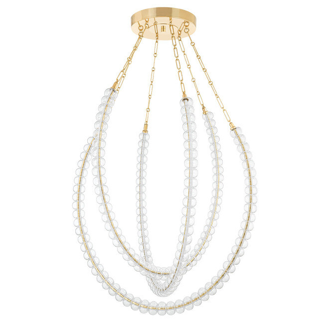 Celeste Chandelier by Corbett, Dimensions:: 48.25"W x 43.25"H