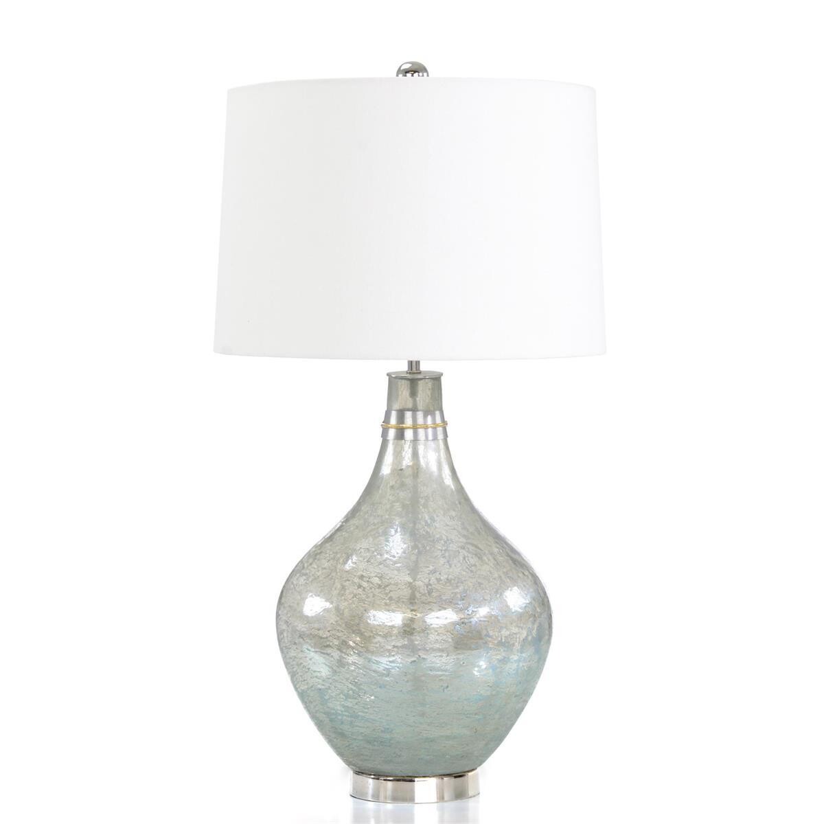 Leslie Table Lamp with Nickel Base