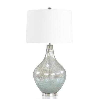 Leslie Table Lamp with Nickel Base