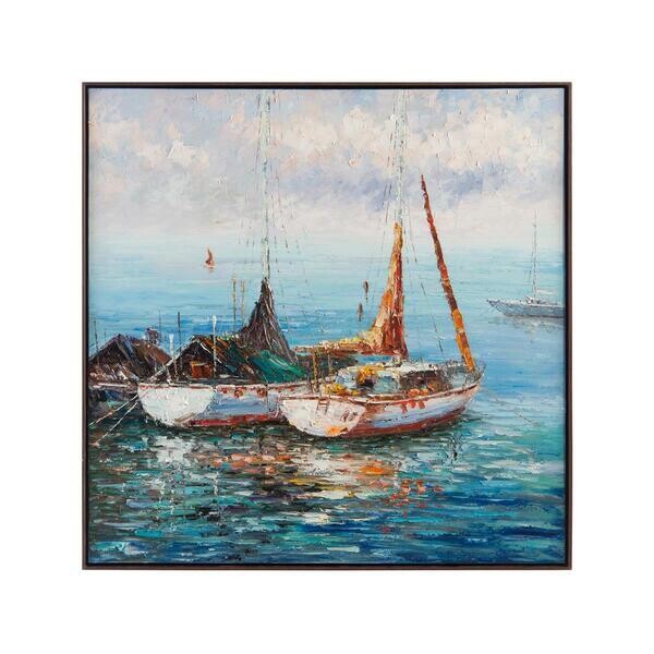"Waiting for Dawn" Oil Painting by Cao Ping