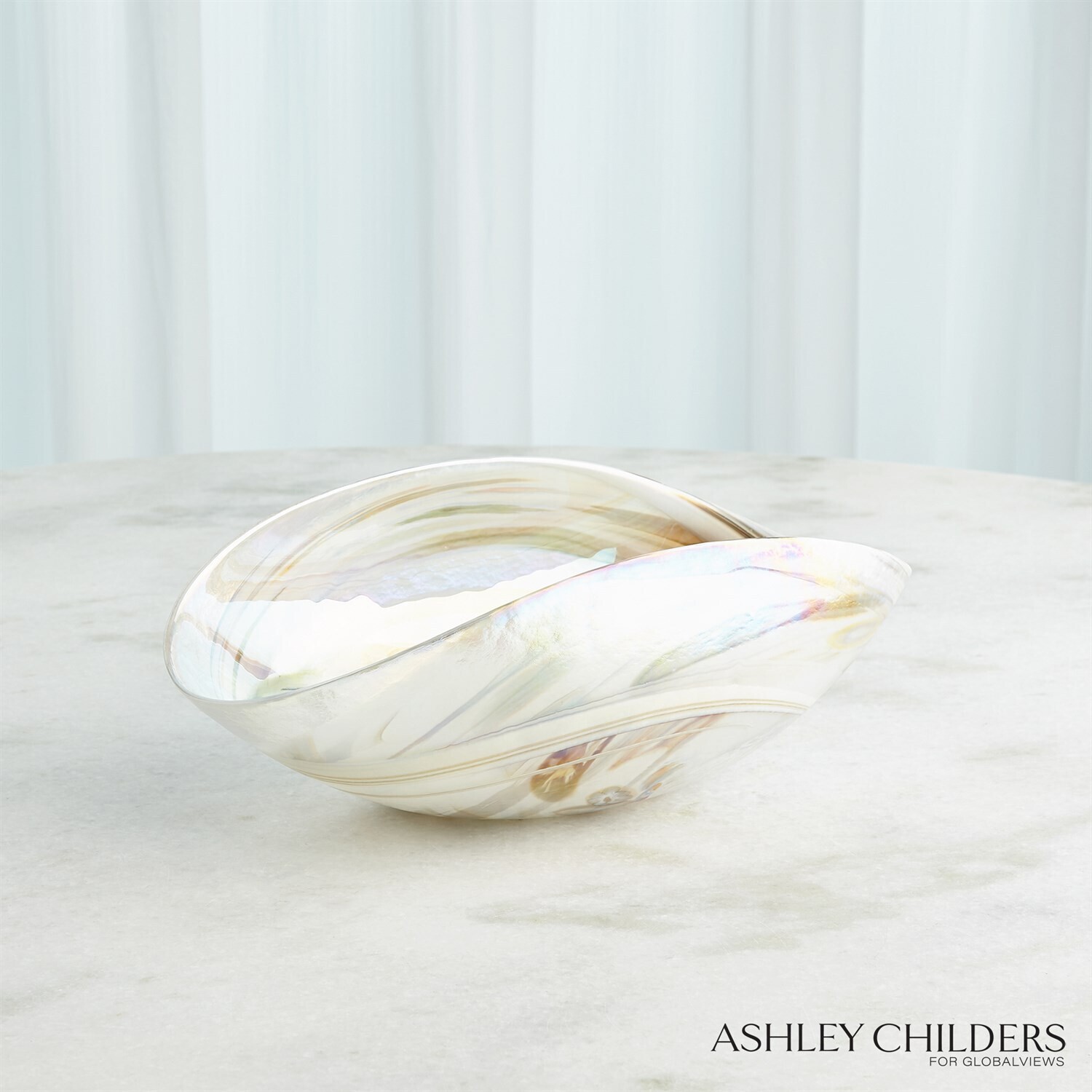 Handmade Murano Glass Oval Bowl