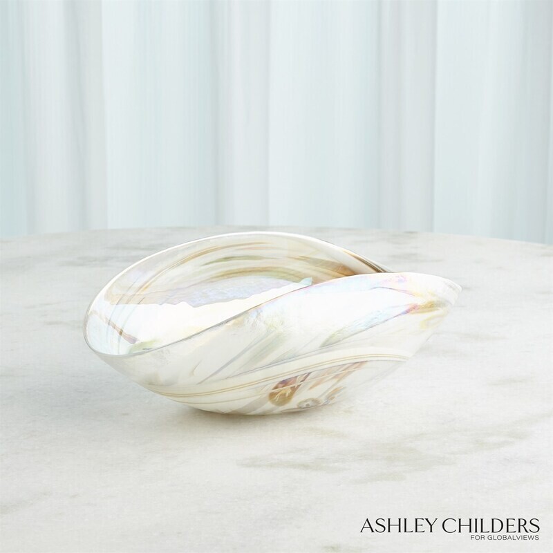 Handmade Murano Glass Oval Bowl