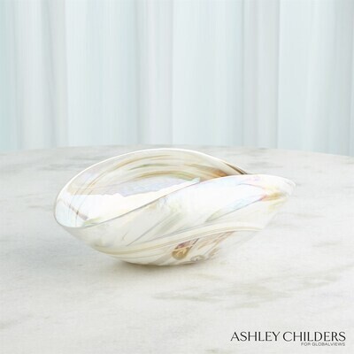 Handmade Murano Glass Oval Bowl