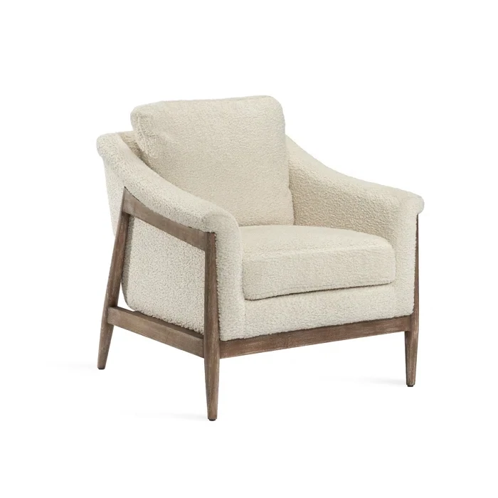 Shearling Upholstered Accent Chair