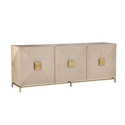 Modern 84" Entertainment Credenza