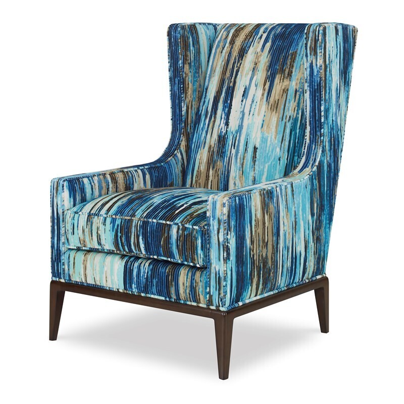 Mid-Century Wingback Chair
