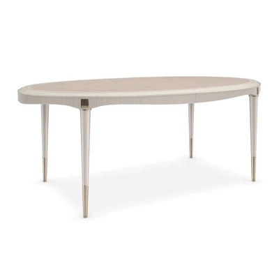Love Feast Oval Extendable Dining Table