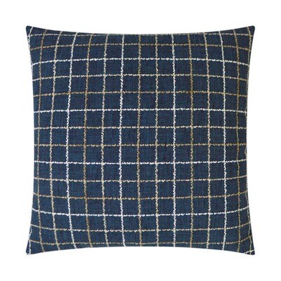 Marina Windowpane Decorative Throw Pillow
