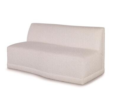 Armless Sectional Loveseat