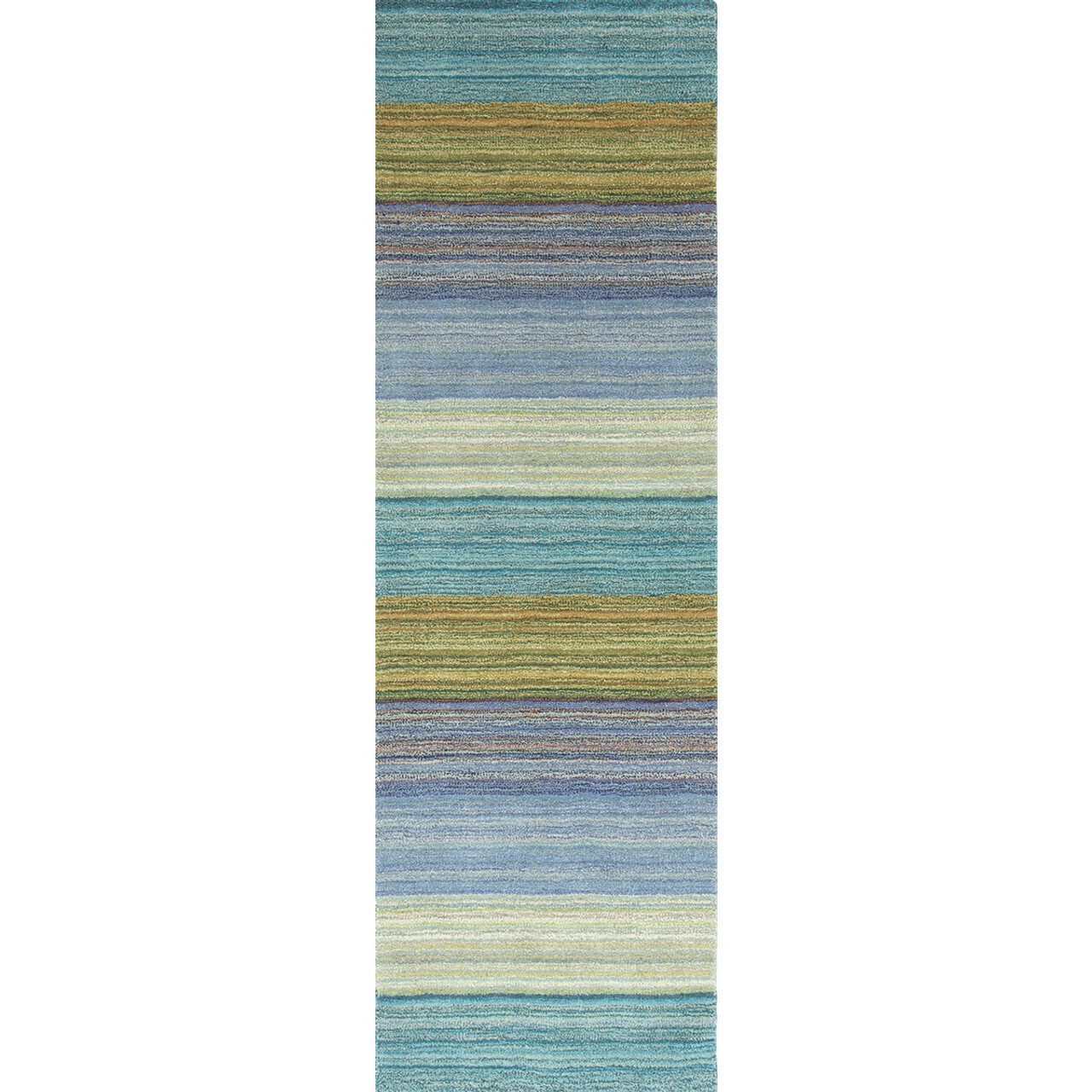 Color Block Runner Rug