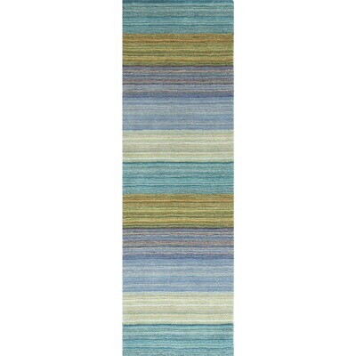Color Block Runner Rug