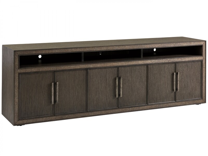 Graphite Long Media Console
