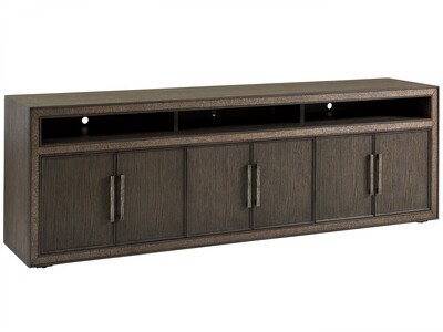 Graphite Long Media Console