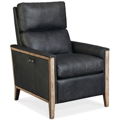 Wood Trim Power Recliner