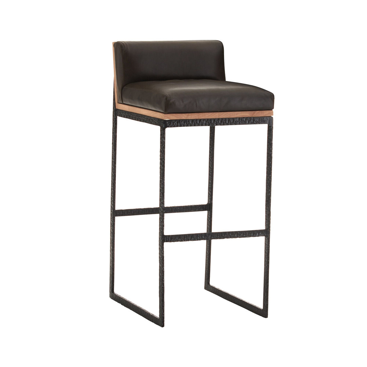 Modern Leather Bar Stool