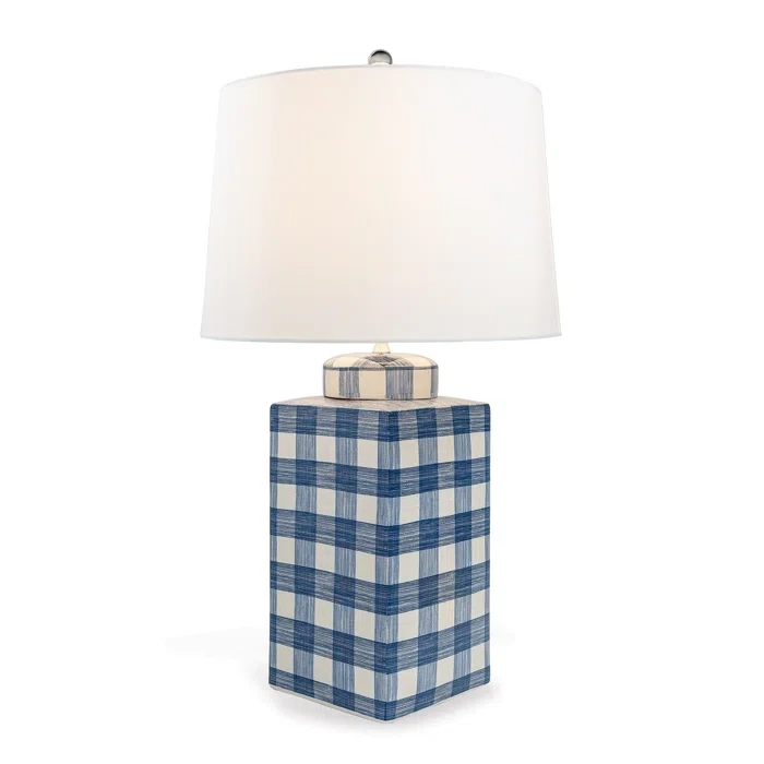 Blue Nantucket Porcelain Table Lamp