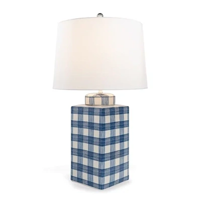 Blue Nantucket Porcelain Table Lamp