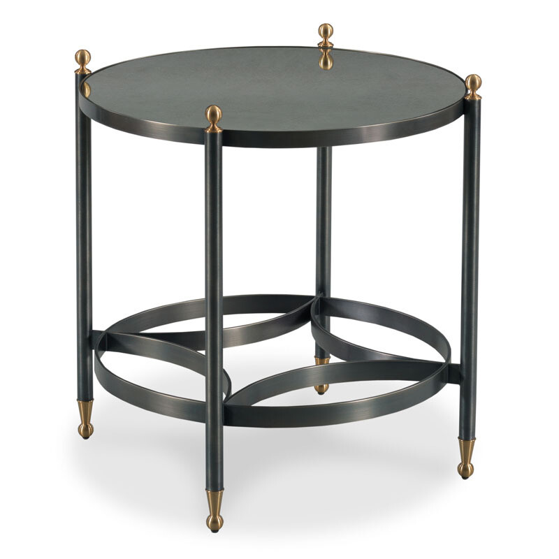 Grier 2-Tier Round Side Table