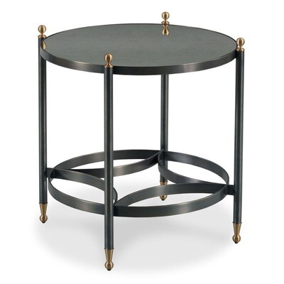 Grier 2-Tier Round Side Table