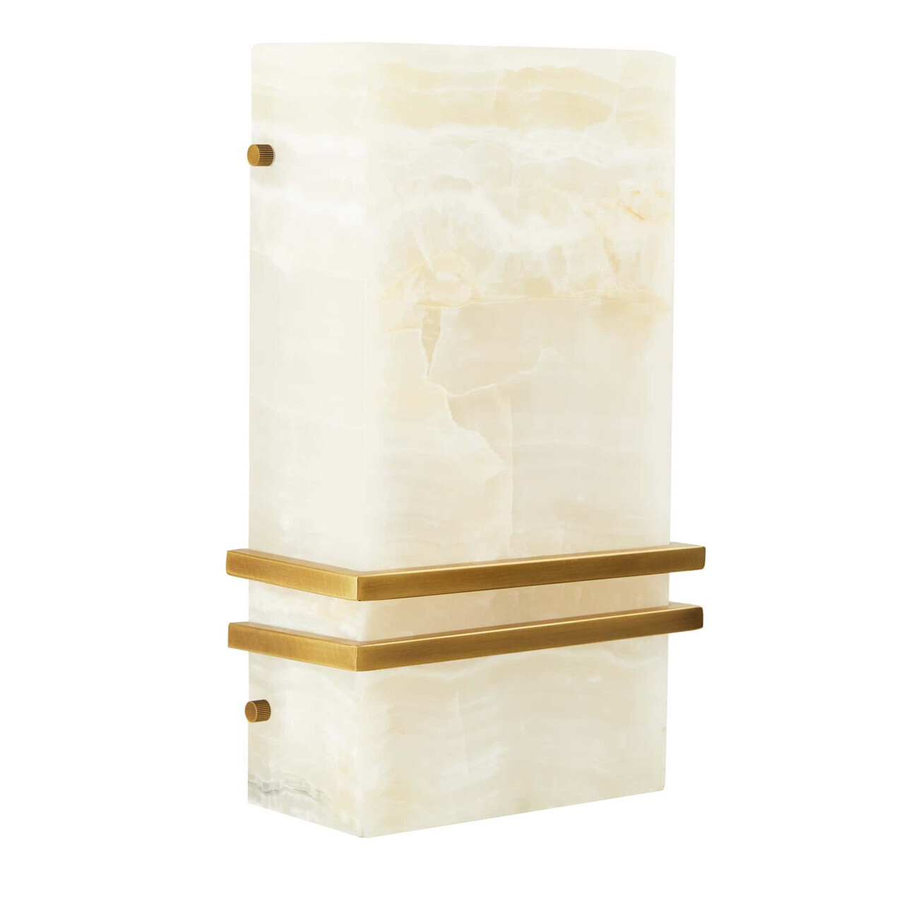 Royal White Onyx Wall Sconce