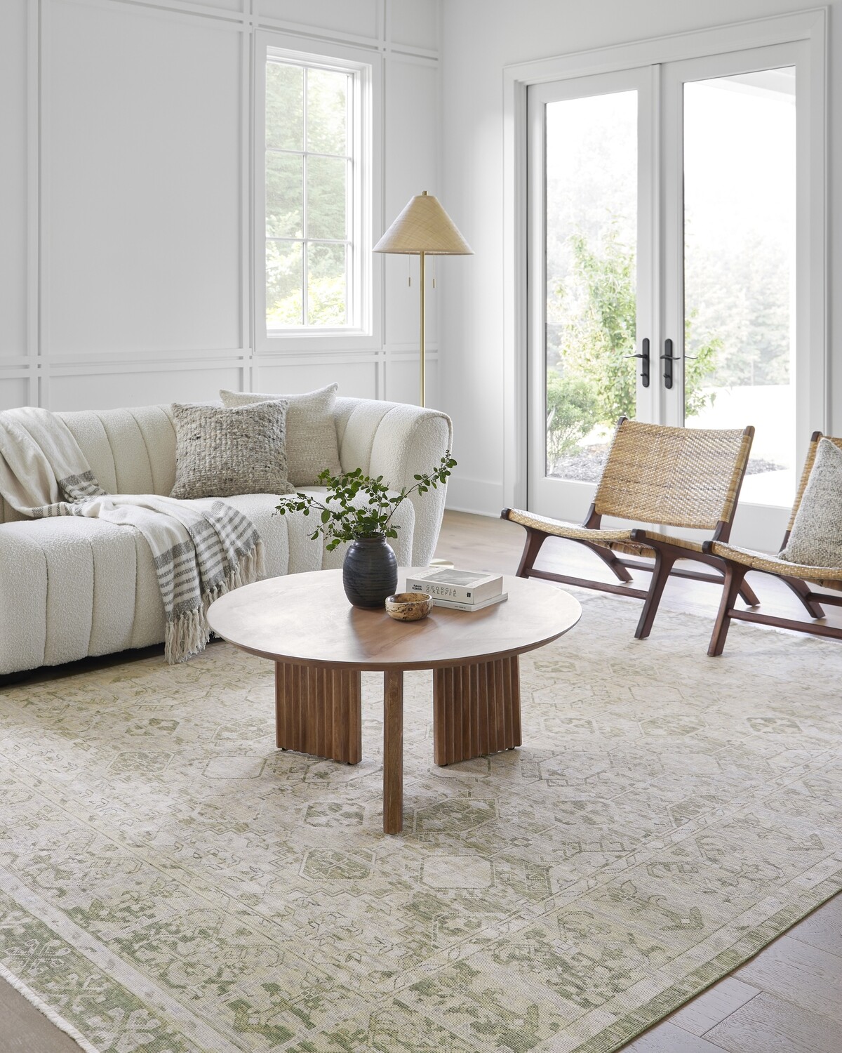 Handmade Wool Flatweave Area Rug
