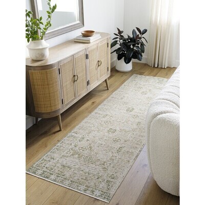Handmade Wool No Pile Area Rug
