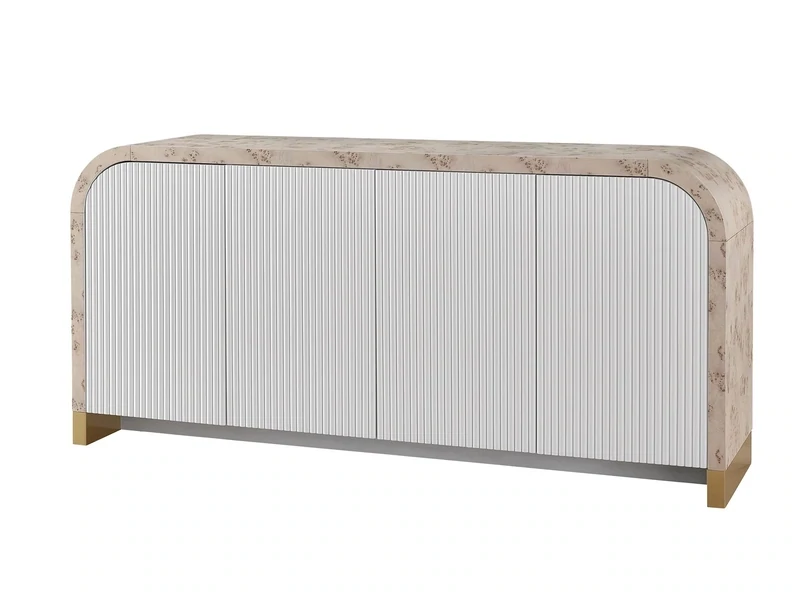 Modern Waterfall Sideboard Buffet