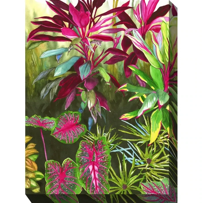 Botanicals Outdoor Wall Canvas Art