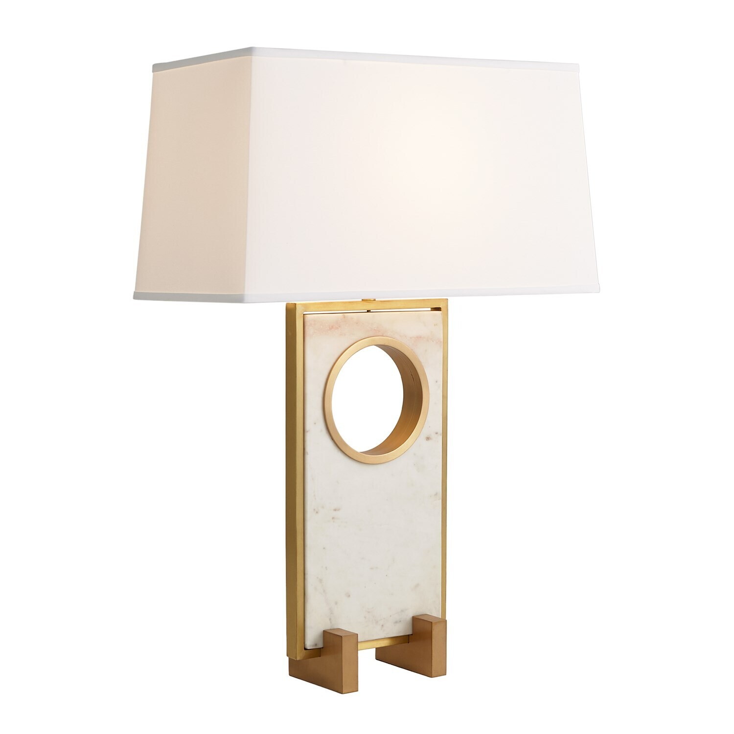 Modern Glam Luxe Marble Table Lamp