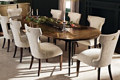 48 to 144 In Round/Oval Extension Dining Table