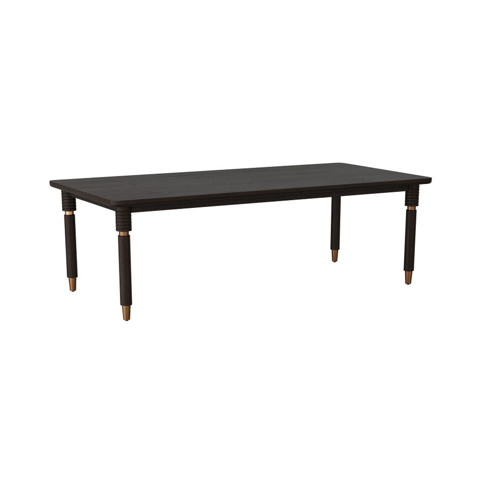 Umber Finish Dining Table