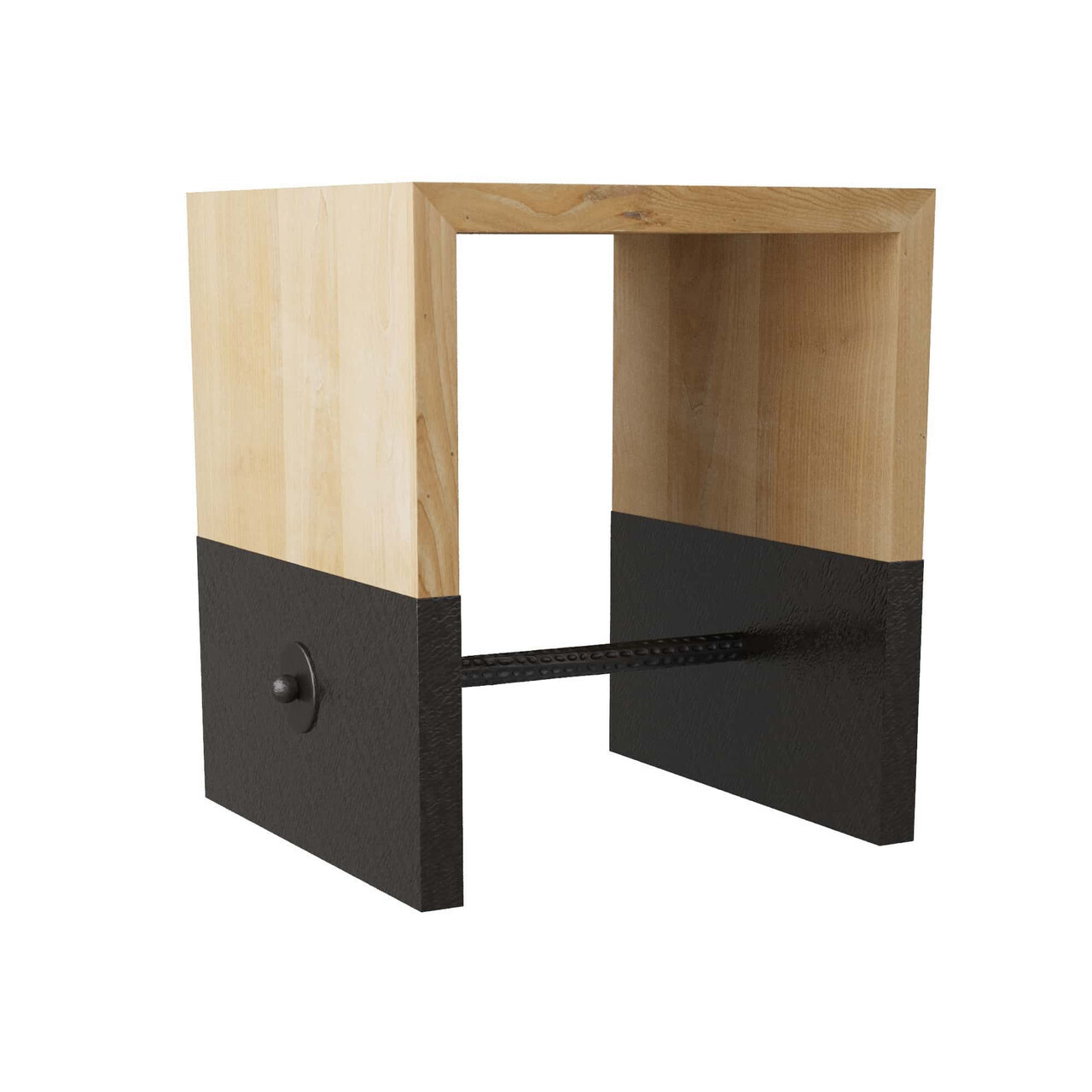 Lyle Square End Table in Blonde