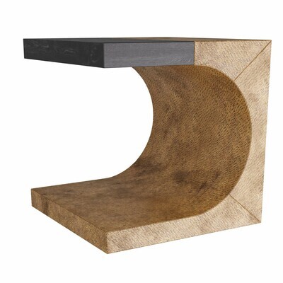 Webster End Table with Cantilevered Top