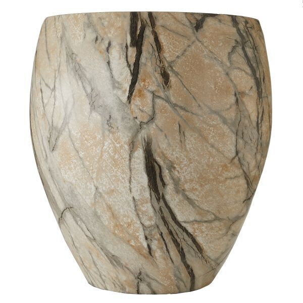 Kenmore Mojave Faux Marble Drum End Table