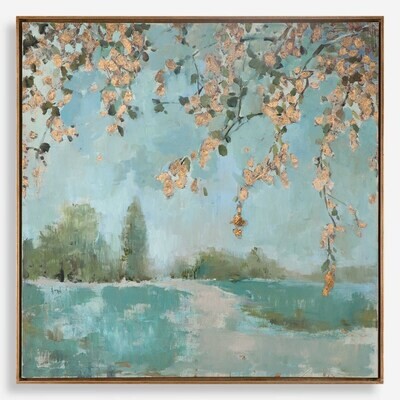 Peaceful Hand Painted Canvas
