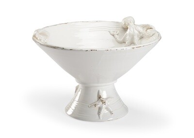 Seaspice Pedestal Ceramic Bowl
