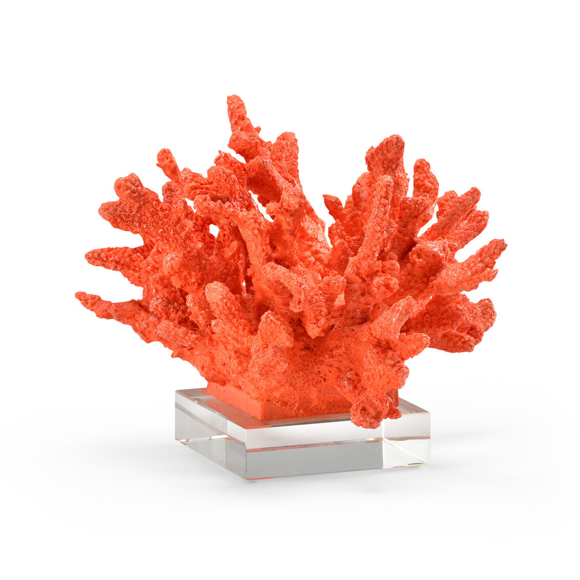 Red Coral Sculpture Decor
