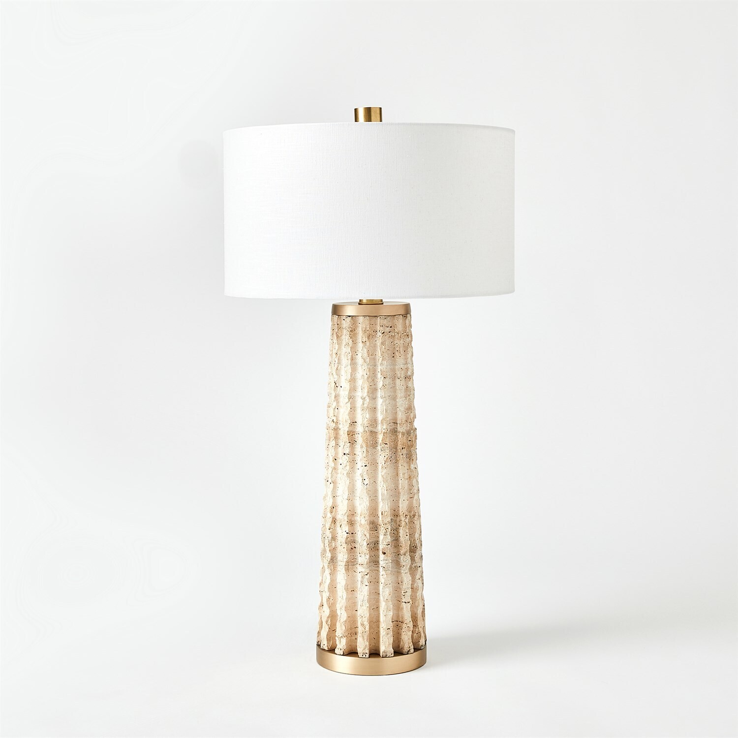 Quarry Travertine Table Lamp