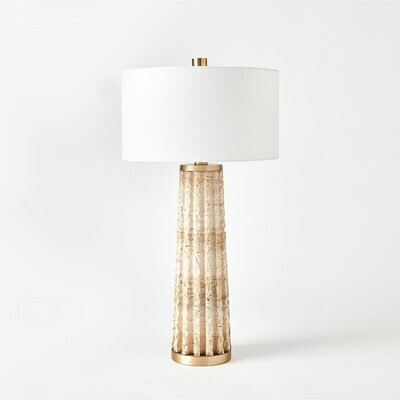 Quarry Travertine Table Lamp