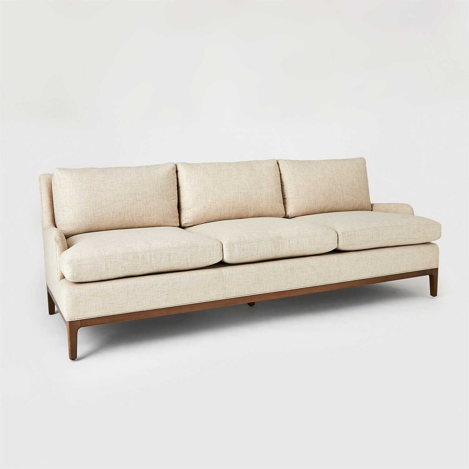 Laguna Natural Woven Fabric Upholstered Sofa
