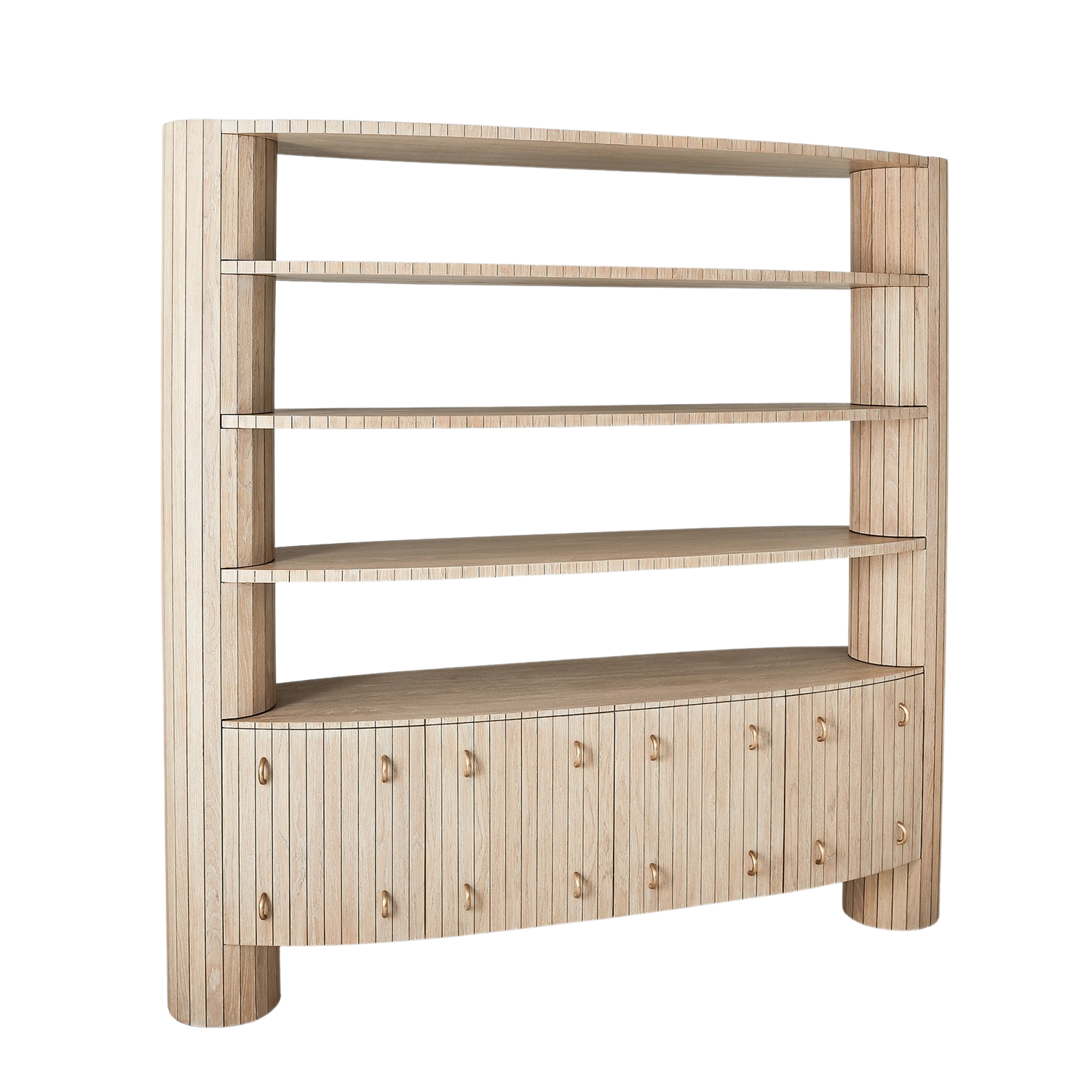 Luna Natural Oak Bookshelf